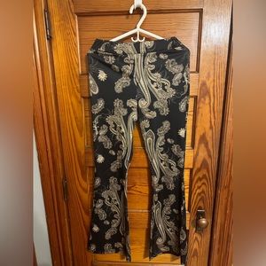 Ethnic Flare Strechy Pants Turkish Brand Trendyol